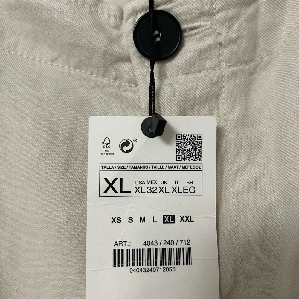 Zara linen pants nwt